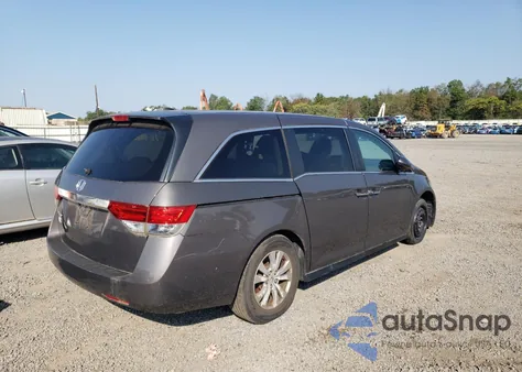 2016 Honda Odyssey Exl z USA, uszkodzony, nr VIN 5FNRL5H66GB123026